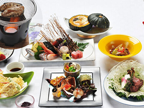 離れの宿ほのかのお料理
