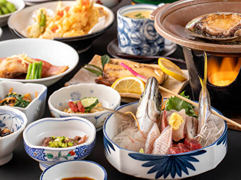 ほり多旅館のお料理