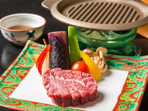 別注料理で人気の和牛ステーキ