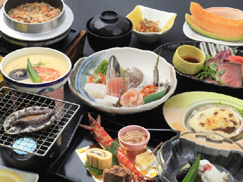 季節感たっぷりのご夕食